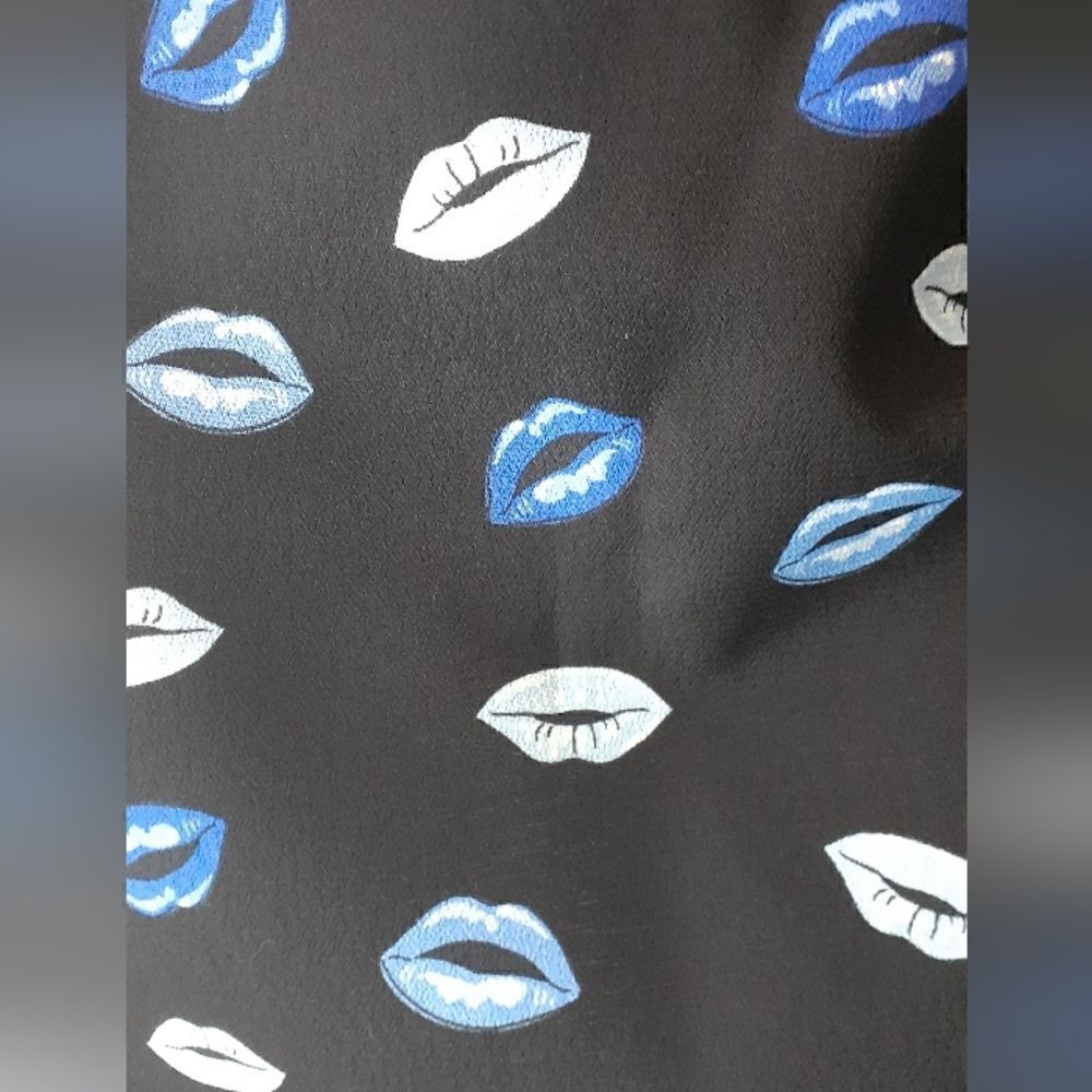 NWT Zara Lips Print Mini Skirt - Picture 6 of 11